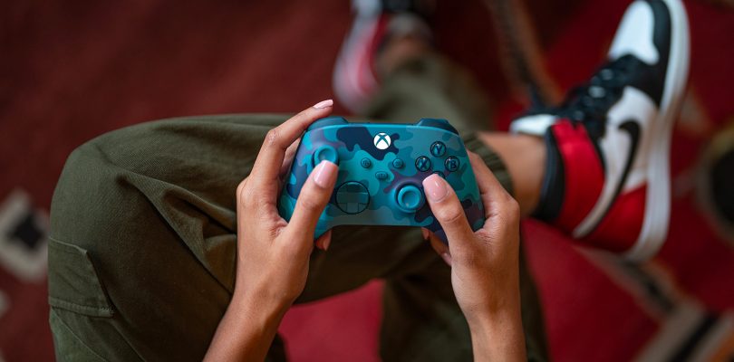 Xbox: Microsoft lancia il controller Mineral Camo
