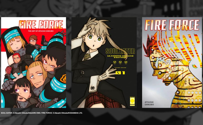 Soul Eater Ultimate Deluxe Edition e Fire Force: The art of Atsushi Ohkubo disponibili in fumetteria