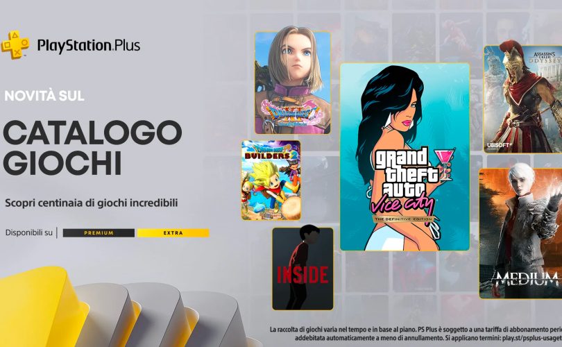 PlayStation Plus Catalog: DRAGON QUEST XI e gli altri nuovi titoli di ottobre