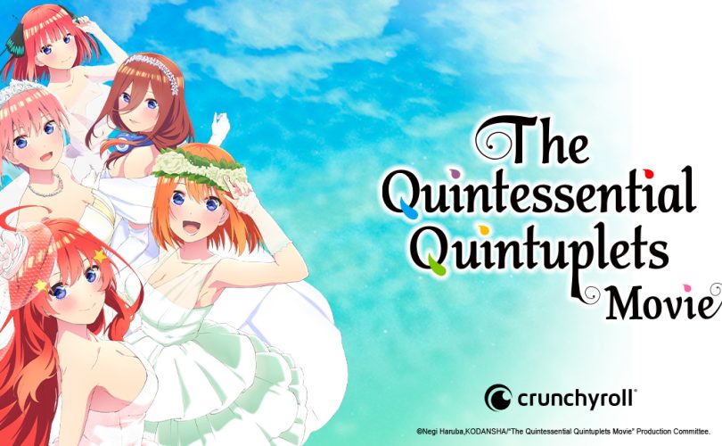 The Quintessential Quintuplets: il Film in anteprima europea al Lucca Comics & Games 2022