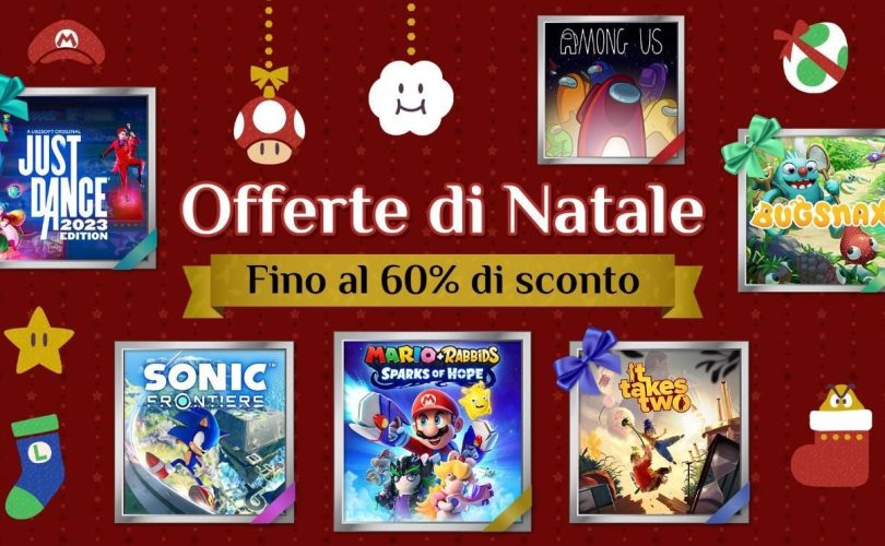 Nintendo: arrivano le offerte di Natale su eShop