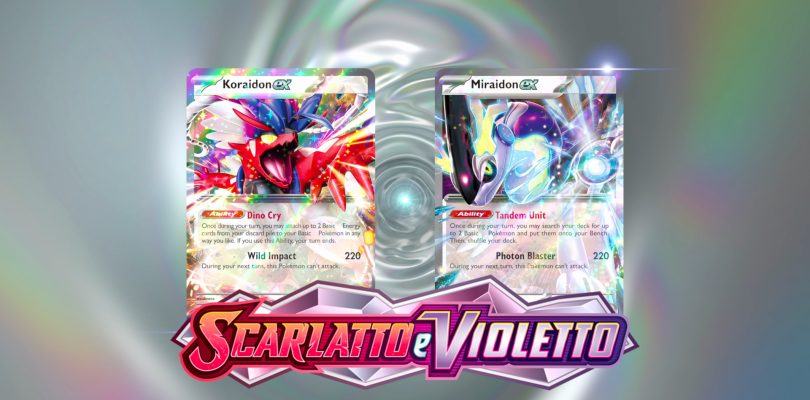 Pokémon: Scarlatto e Violetto arrivano nel Gioco di Carte Collezionabili
