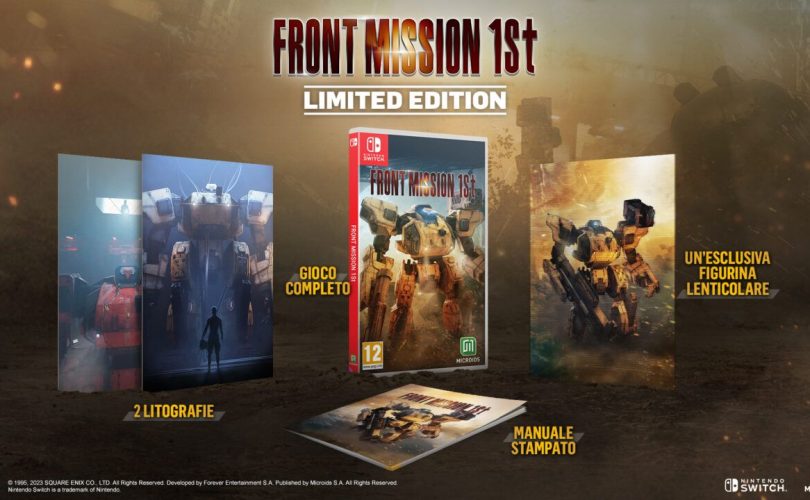 FRONT MISSION 1st: Remake – Microids annuncia una Limited Edition