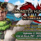 MONSTER HUNTER RISE: SUNBREAK, evento digitale fissato per febbraio