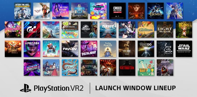 PlayStation VR2: svelata la lineup di lancio