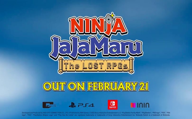 Ninja JaJaMaru: The Lost RPGs, la data di uscita europea