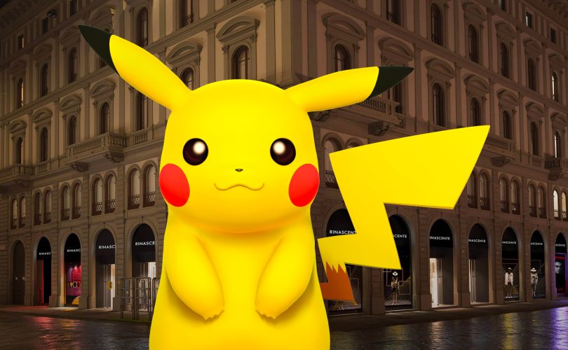 I Pokémon invadono la Rinascente di Firenze