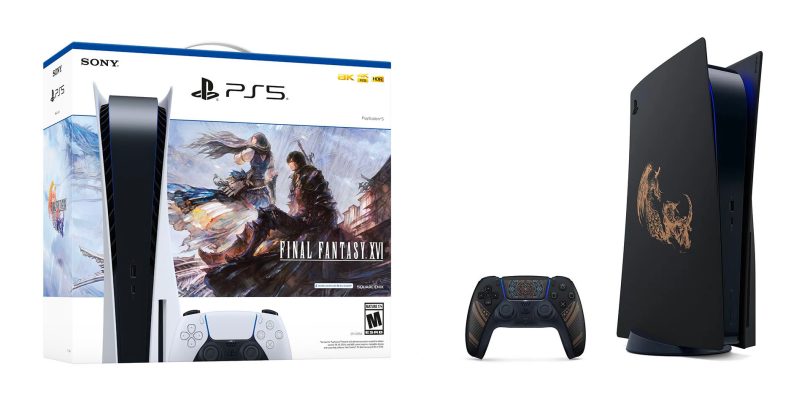 FINAL FANTASY XVI: cover PS5 e DualSense in edizione limitata