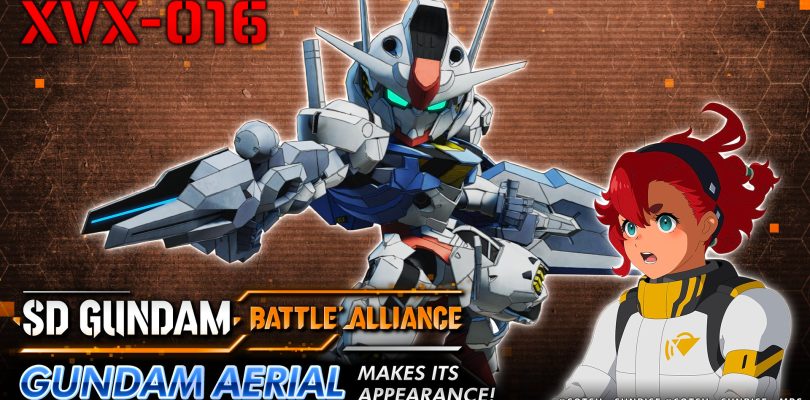 SD GUNDAM BATTLE ALLIANCE: Suletta e il Gundam Aerial arrivano tramite DLC
