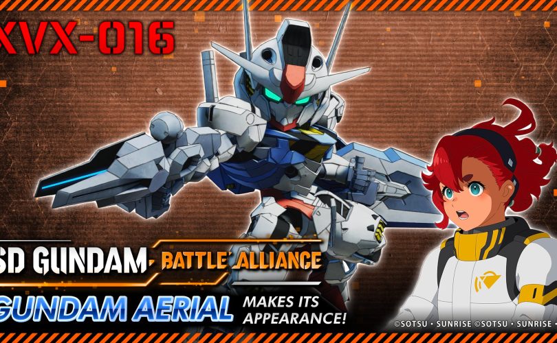 SD GUNDAM BATTLE ALLIANCE: Suletta e il Gundam Aerial arrivano tramite DLC