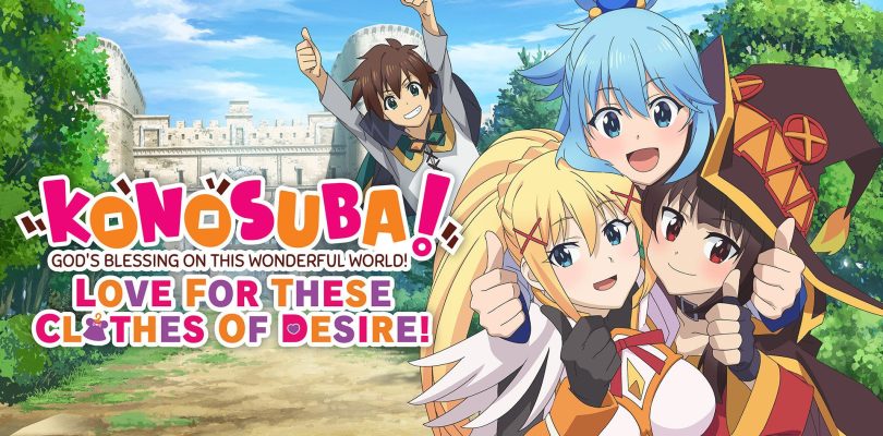 KONOSUBA – God’s Blessing on This Wonderful World! Love for These Clothes of Desire! arriva in Occidente