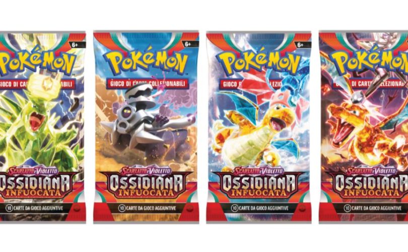 Pokémon GCC: disponibile l’espansione Scarlatto e Violetto – Ossidiana Infuocata