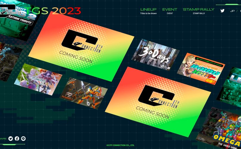 CITY CONNECTION: lineup del Tokyo Game Show 2023