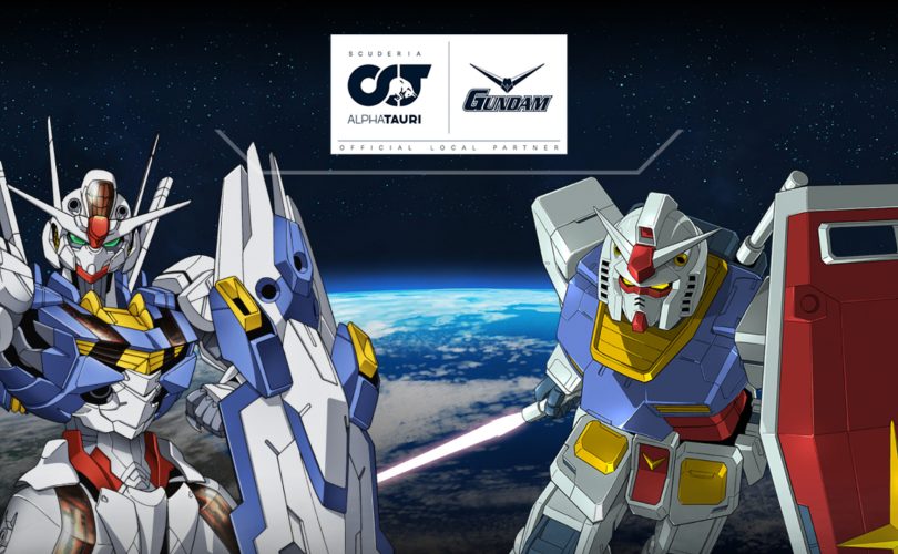 GUNDAM invade le piste di Formula 1