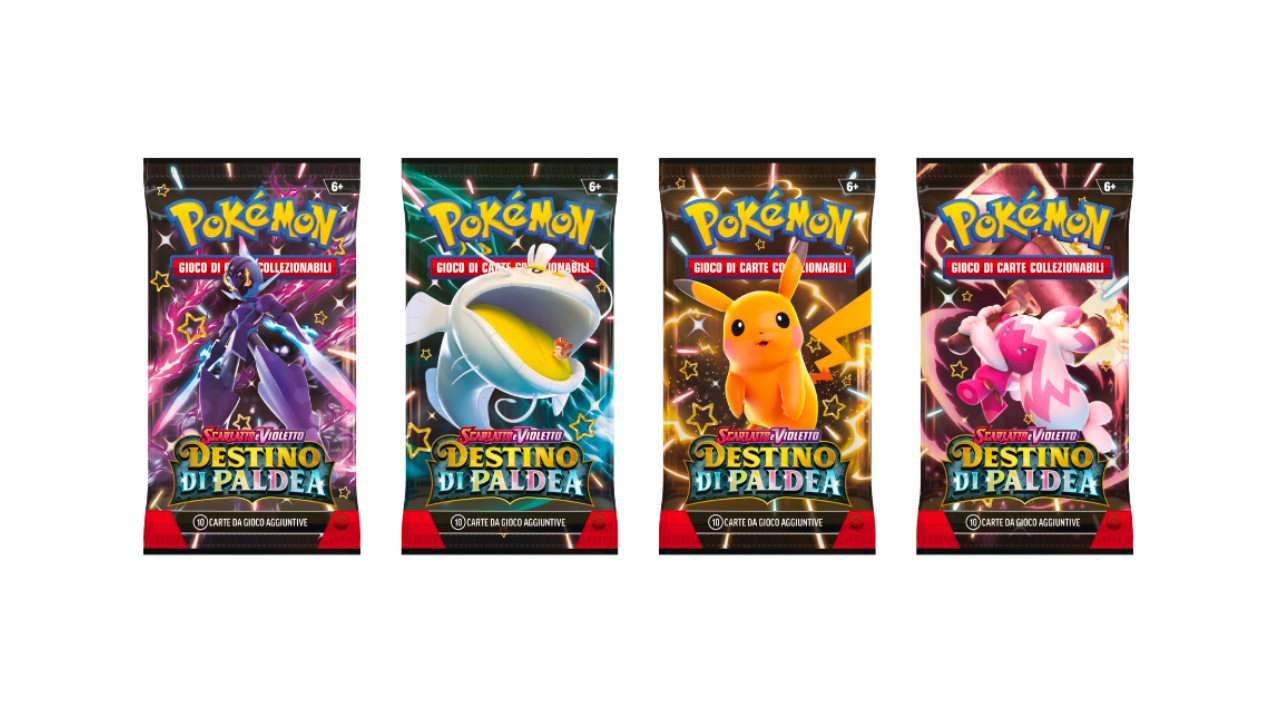 Pokémon GCC Scarlatto e Violetto - Destino di Paldea in arrivo a gennaio