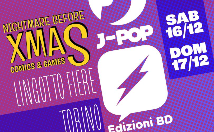 J-POP Manga sarà presente a Xmas Comics & Games di Torino