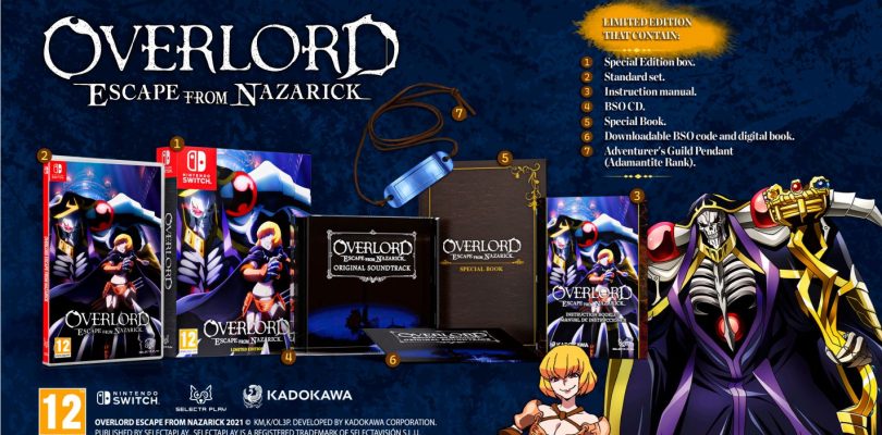 Overlord: Escape from Nazarick – Svelata la Limited Edition fisica