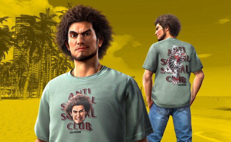 Like a Dragon: una linea di abbigliamento in collaborazione con Anti Social Social Club