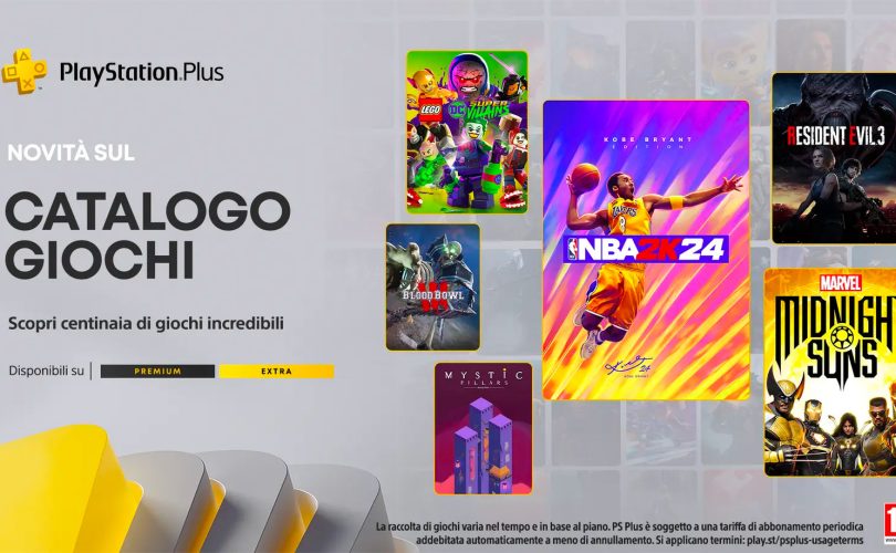 PlayStation Plus: le novità del catalogo giochi di marzo 2024