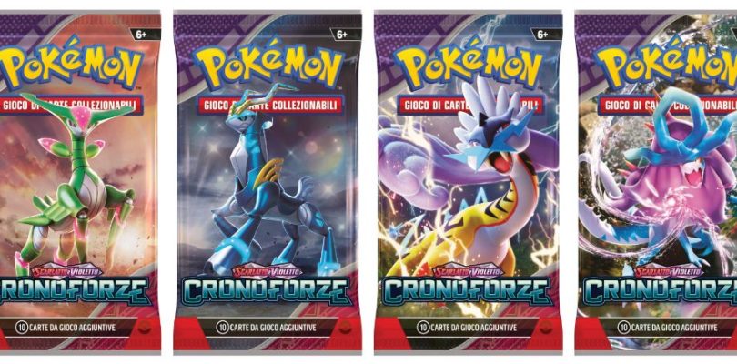 Pokémon GCC: disponibile l’espansione Scarlatto e Violetto – Cronoforze