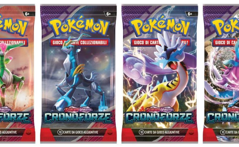 Pokémon GCC: disponibile l’espansione Scarlatto e Violetto – Cronoforze