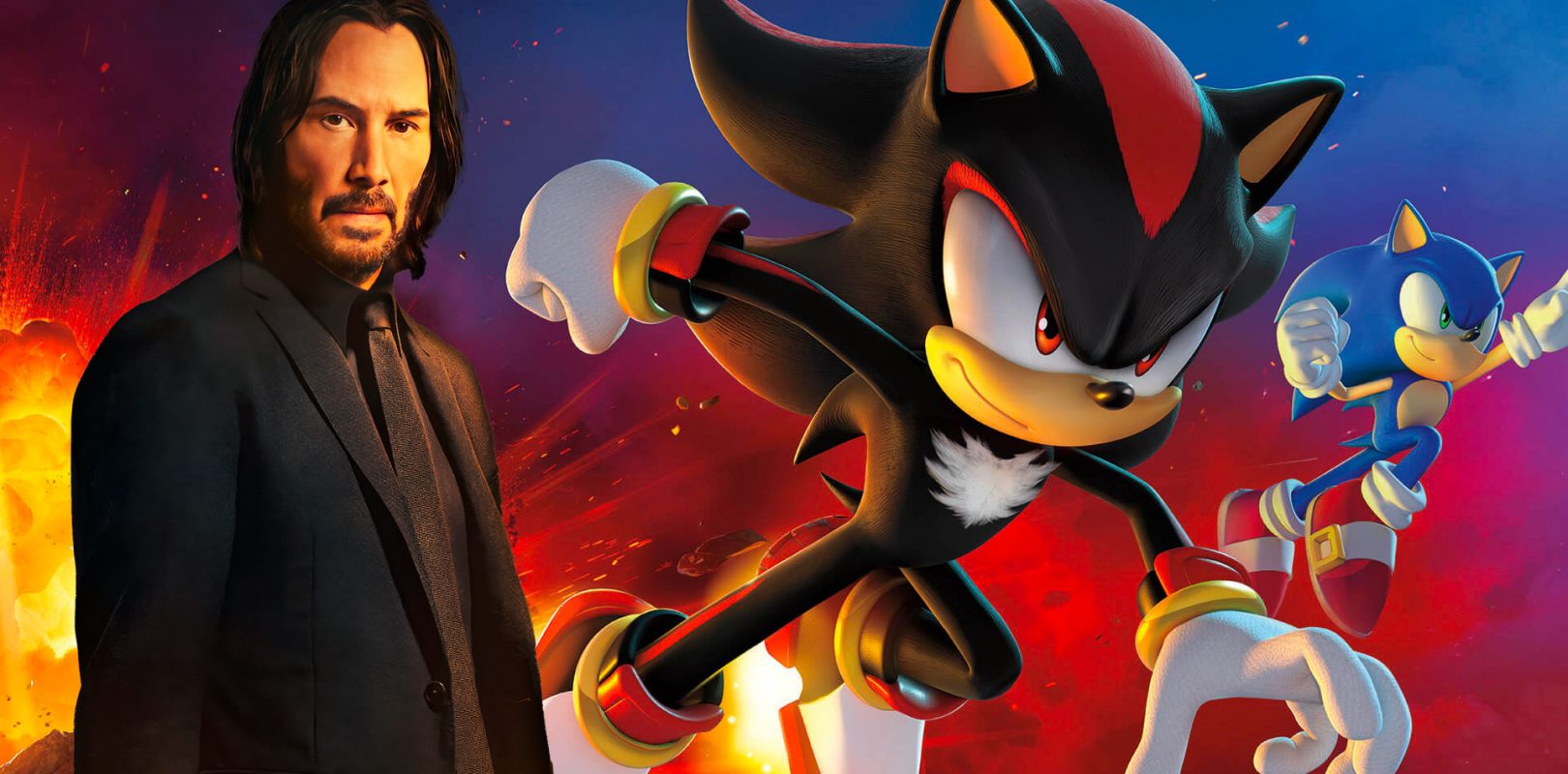 Keanu Reevs Shadow SONIC 3 Il Film: Keanu Reeves sarà la voce di Shadow