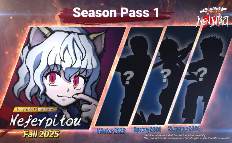HUNTER x HUNTER: Nen x Impact, in arrivo i DLC Phinks Magcub, Shizuku Murasaki e Zeno Zoldyck