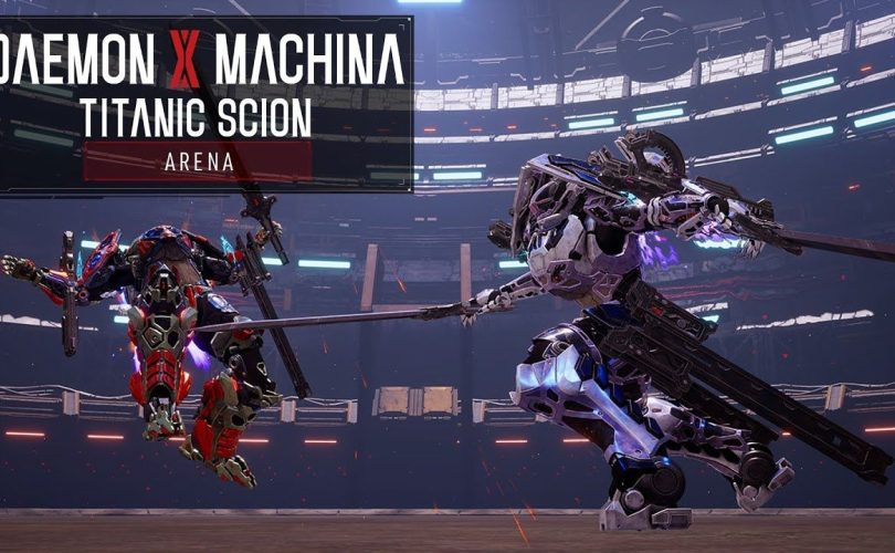 DAEMON X MACHINA: Titanic Scion – Trailer per l’Arena