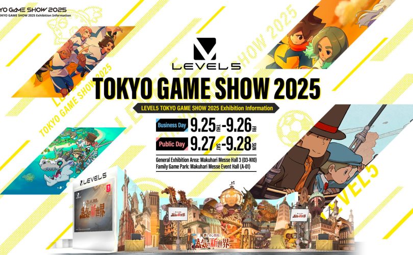 LEVEL-5 annuncia la lineup di giochi del TGS 2025