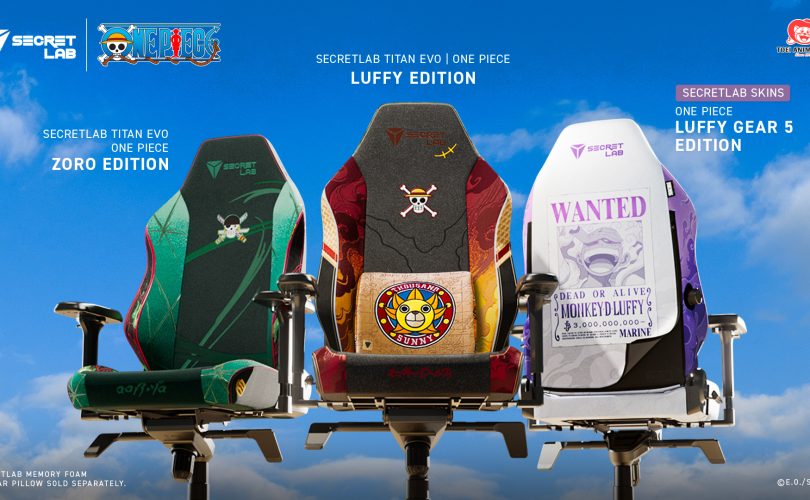 Secretlab annuncia la collaborazione con ONE PIECE