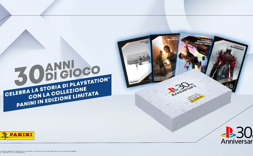 PlayStation festeggia 30 anni con una raccolta di card Panini