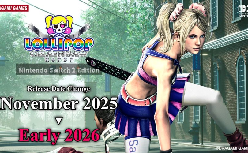 LOLLIPOP CHAINSAW RePOP per Nintendo Switch 2 rimandato al 2026