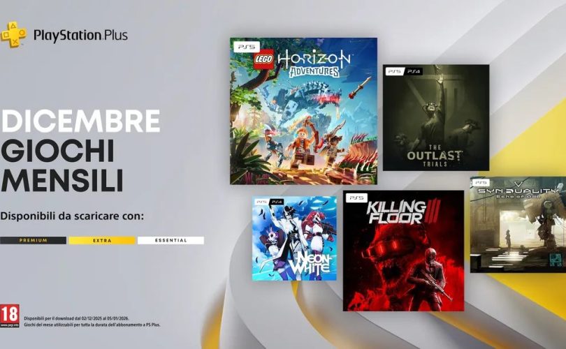 PlayStation Plus – SYNDUALITY Echo of Ada tra i giochi di dicembre 2025