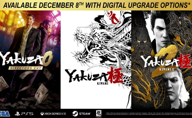Yakuza: aggiornamenti in arrivo per tre capitoli del franchise