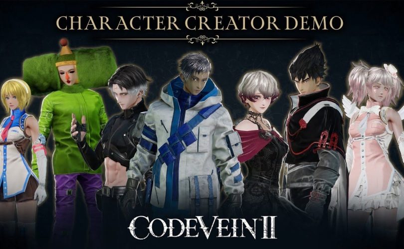 CODE VEIN II: disponibile la Demo per la creazione del personaggio