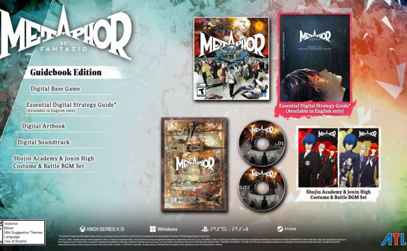 Metaphor: ReFantazio è disponibile nell’edizione guida strategica