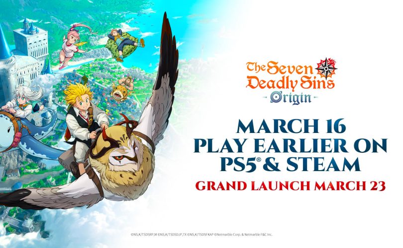 The Seven Deadly Sins: Origin, la nuova data di uscita