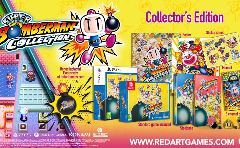 SUPER BOMBERMAN COLLECTION: aperti i pre-order delle edizioni fisiche