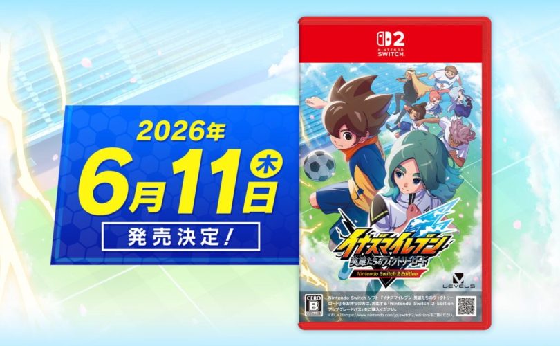 INAZUMA ELEVEN: Victory Road - Edizione fisica per Switch 2 in arrivo in Giappone
