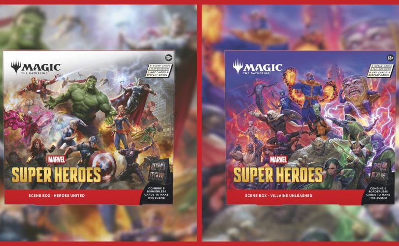Magic the Gathering x MARVEL Super Heroes: le due Confezioni Scena in arrivo