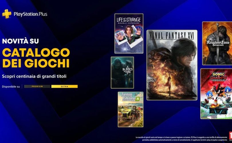 PlayStation Plus Catalog – FINAL FANTASY XVI tra i giochi di giugno 2026