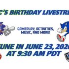 Sonic compie 35 anni: annunciata una diretta streaming