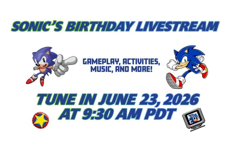 Sonic compie 35 anni: annunciata una diretta streaming