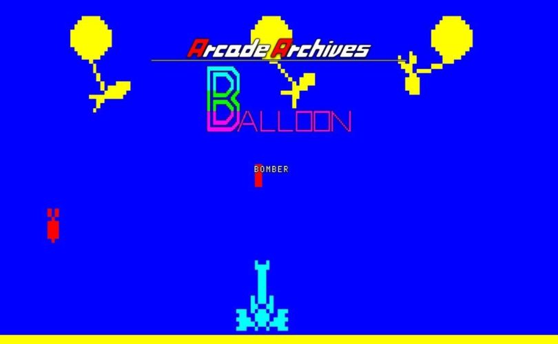 Arcade Archives BALLOON BOMBER: la data di uscita